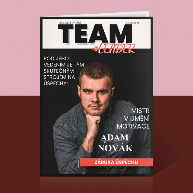 Obálka časopisu: Vedoucí týmu - Přání | CZ