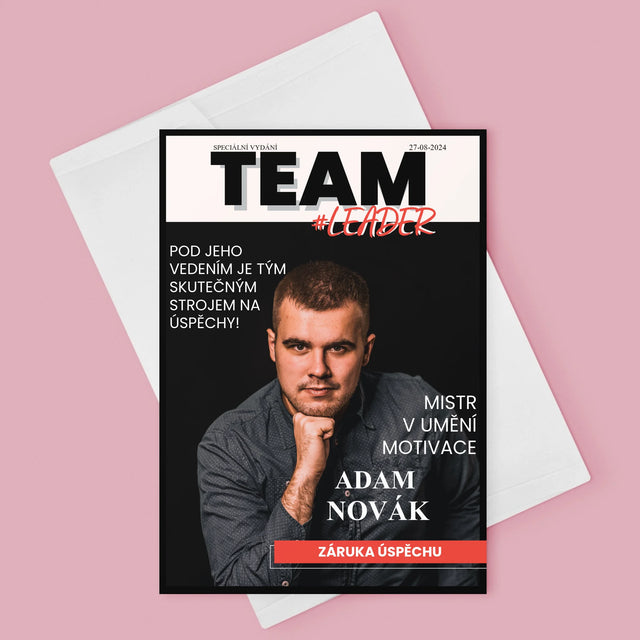 Obálka časopisu: Vedoucí týmu - Přání | CZ