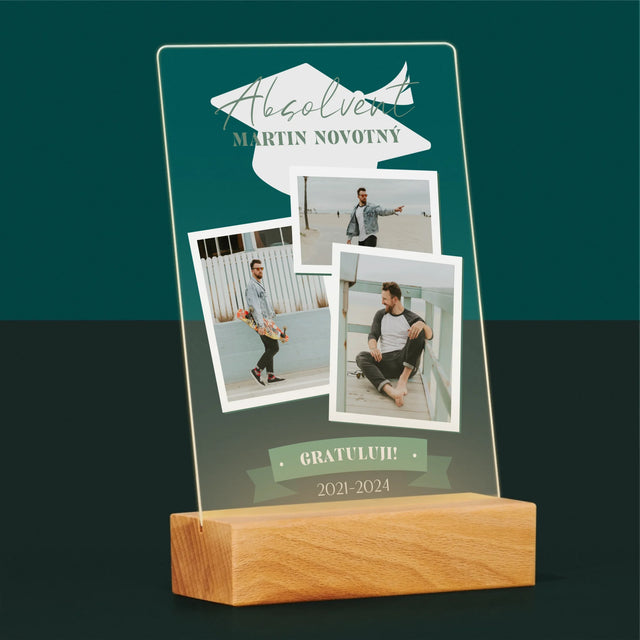 Obálka Časopisu: Absolvent - Tisk Na Akrylovém Skle