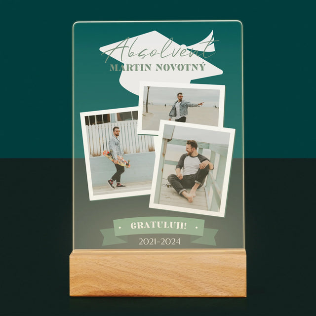 Obálka Časopisu: Absolvent - Tisk Na Akrylovém Skle