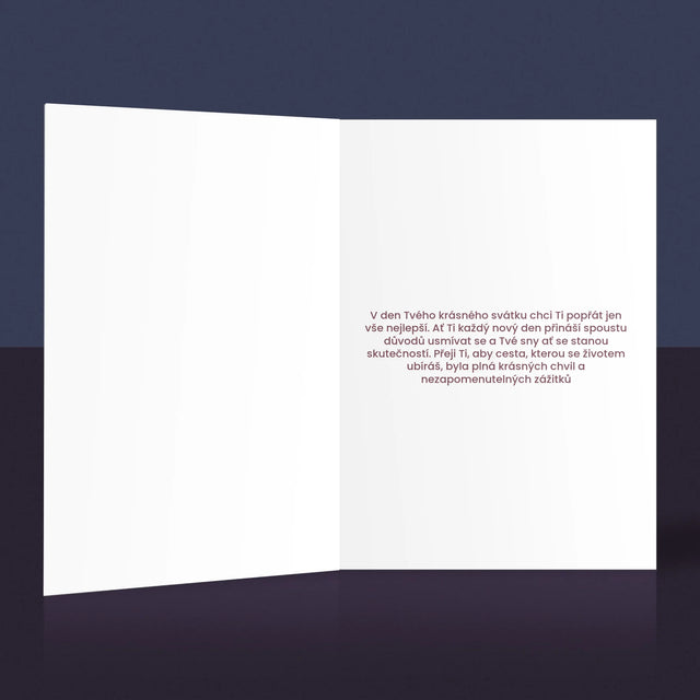 Fotokoláž: Písmenka Máma - Přání