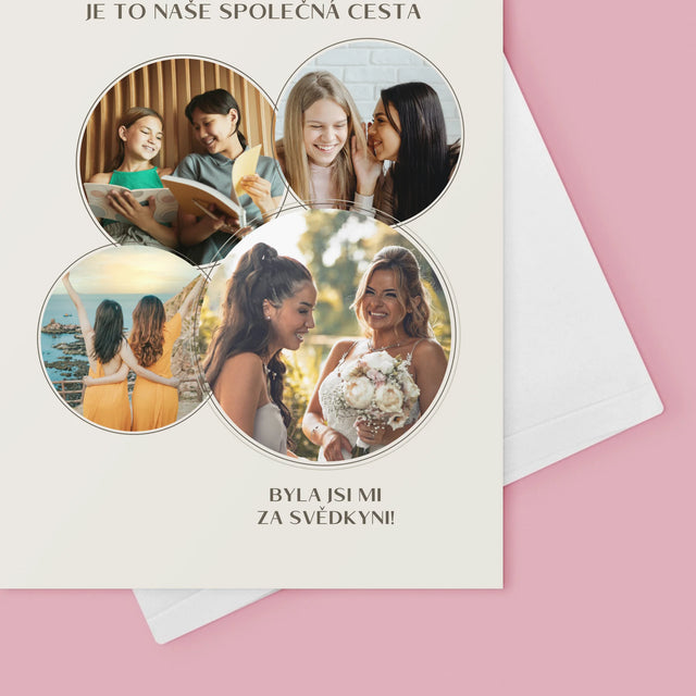 Fotokoláž: Je To Naše Společná Cesta - Přání