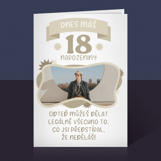 Fotka A Textem: Legální Narozeniny - Přání