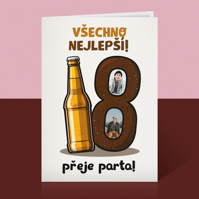 Fotokoláž: 18 Pivo - Přání