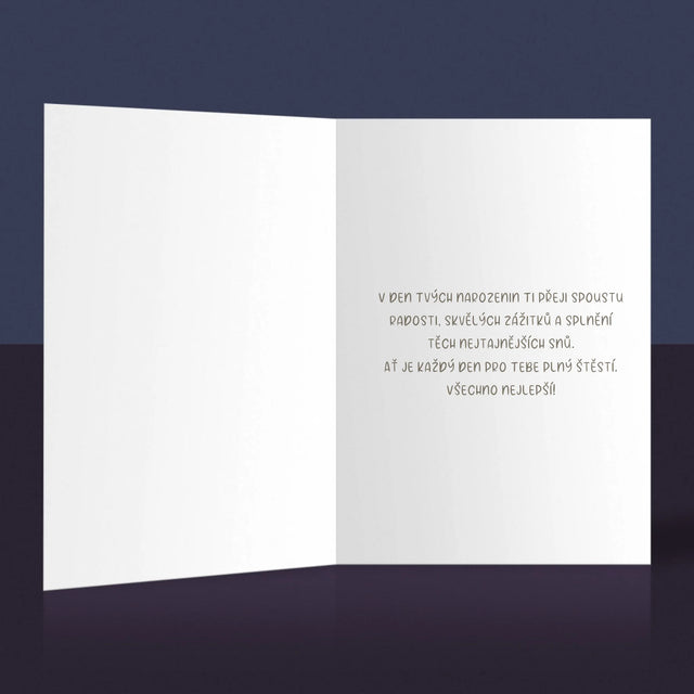 Fotka A Textem: Legální Narozeniny - Přání