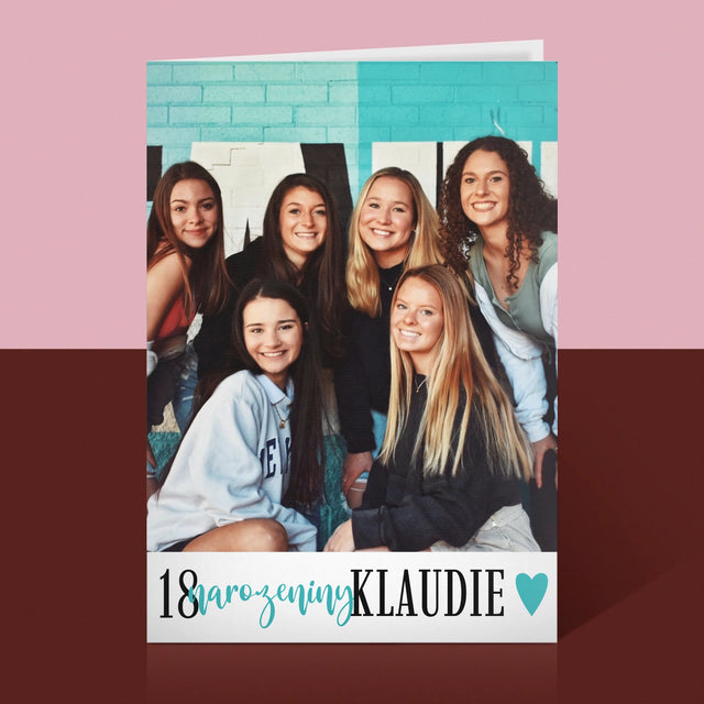 Fotka A Textem: 18. Narozeniny Památka - Přání