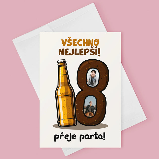 Fotokoláž: 18 Pivo - Přání
