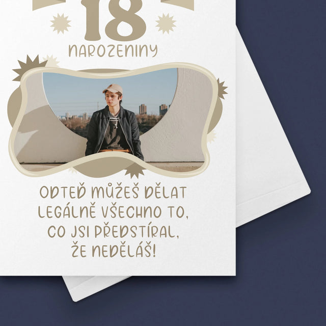 Fotka A Textem: Legální Narozeniny - Přání