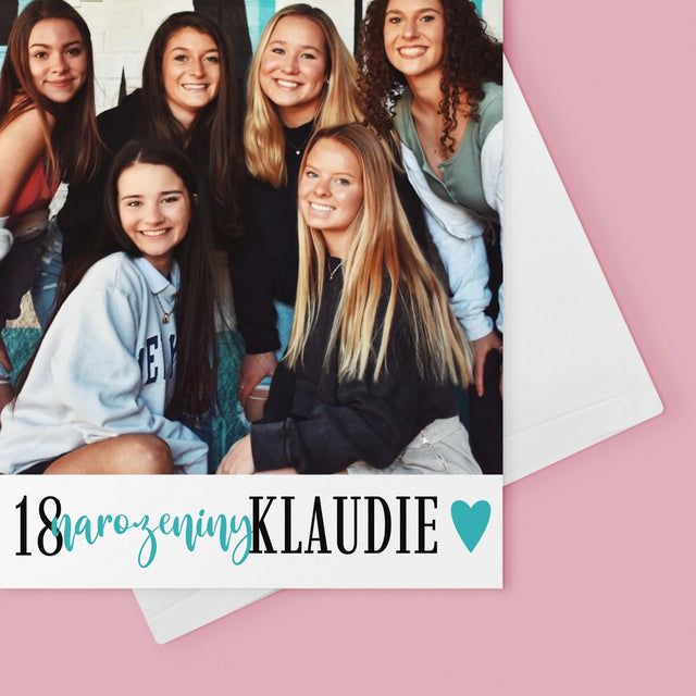 Fotka A Textem: 18. Narozeniny Památka - Přání