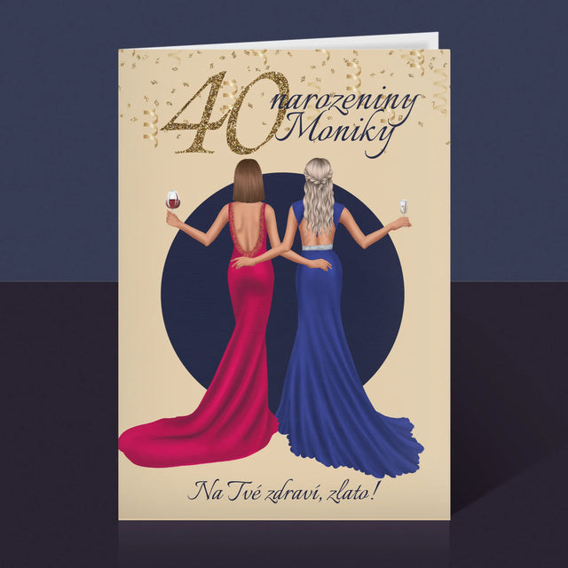 Designér Postav: 40. Narozeniny - Přání