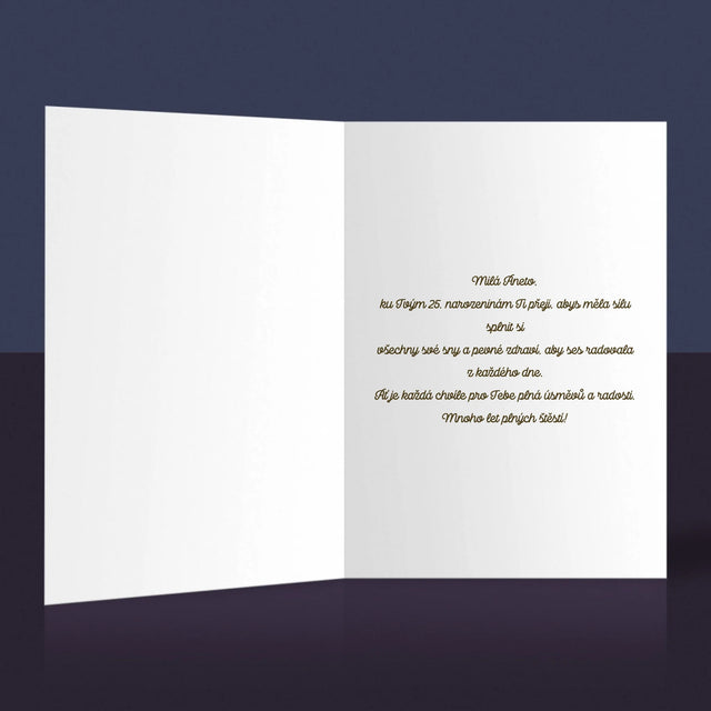 Obálka Časopisu: Šťastných 25 - Přání