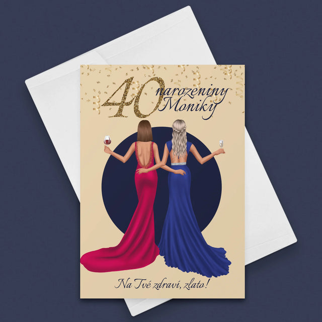 Designér Postav: 40. Narozeniny - Přání