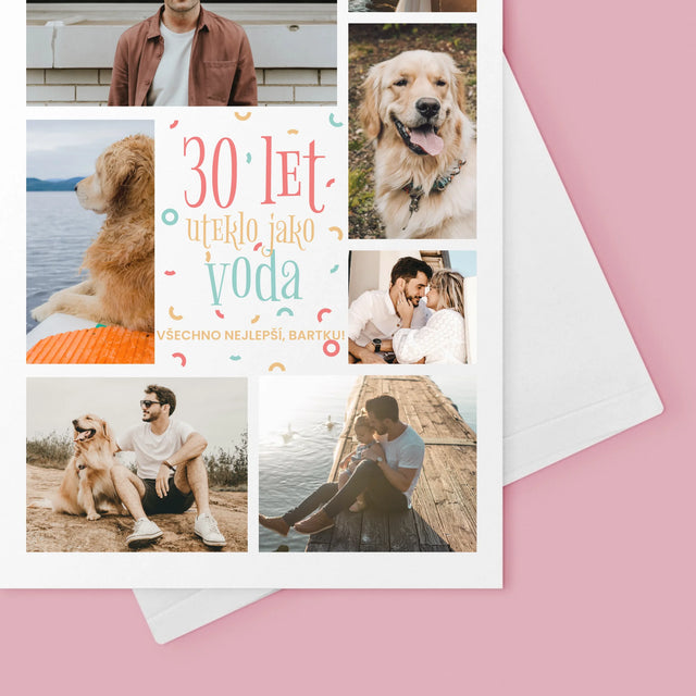 Fotokoláž: 30 Let Uteklo - Přání
