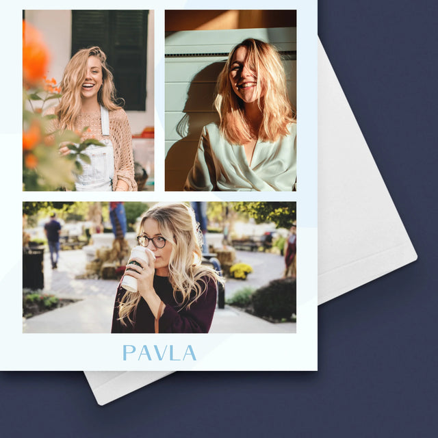 Fotokoláž: Od Dneška Šťastná 30 - Přání