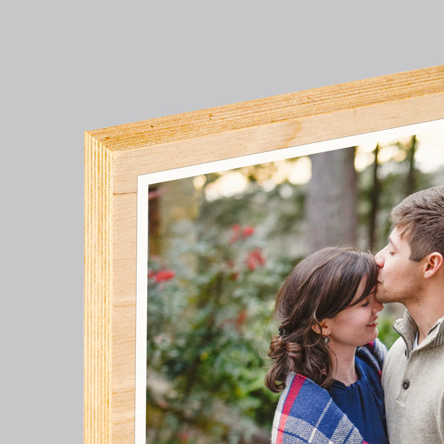 Fotka A Textem: Tvoje Fotka A Textem - Tisk Na Dřevo