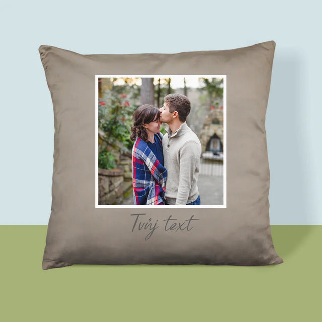 Fotka A Textem: Tvoje Fotka A Textem - Polštář