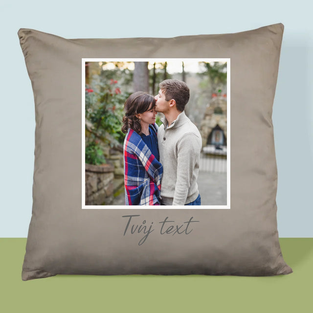 Fotka A Textem: Tvoje Fotka A Textem - Polštář