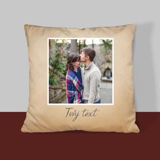 Fotka A Textem: Tvoje Fotka A Textem - Polštář