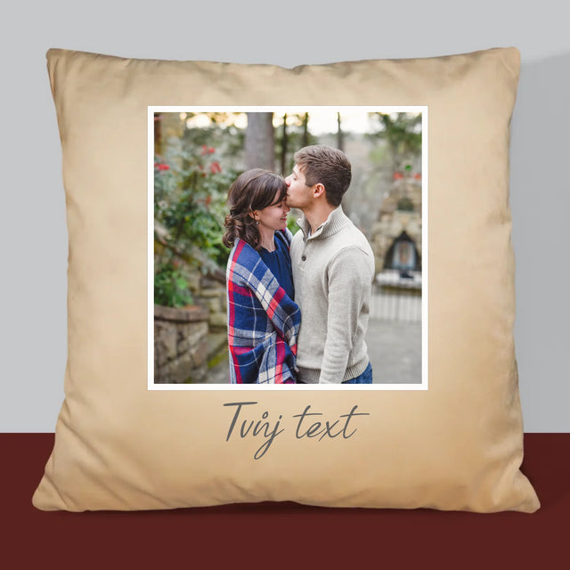 Fotka A Textem: Tvoje Fotka A Textem - Polštář