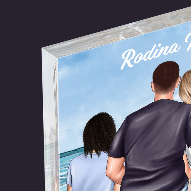 Designér Postav: Rodinný Portrét - Akrylový Blok