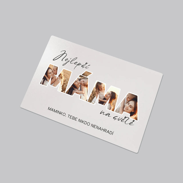 Slovo Z Fotek: Nejlepší Máma Na Světě Fotografie - Podložka Na Psací Stůl