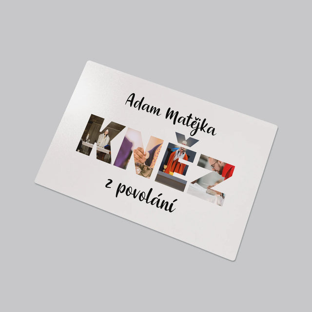 Slovo Z Fotek: Kněz Z Povolání - Podložka Na Psací Stůl