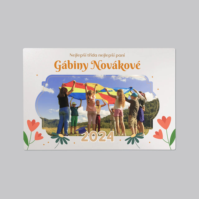 Fotka A Textem: Nejlepší Třída - Podložka Na Psací Stůl