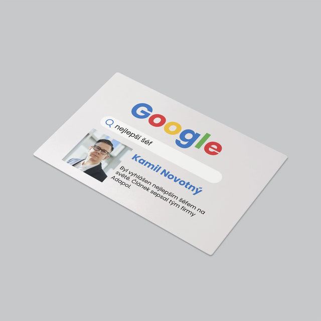 Fotka A Textem: Nejlepší Šéf Výsledek Google - Podložka Na Psací Stůl