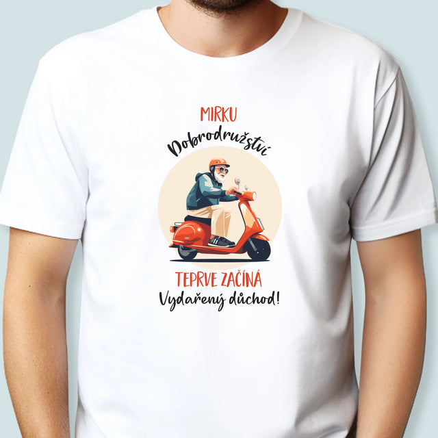 Jméno A Nápis: Dobrodružství Teprve Začíná - Pánské Tričko