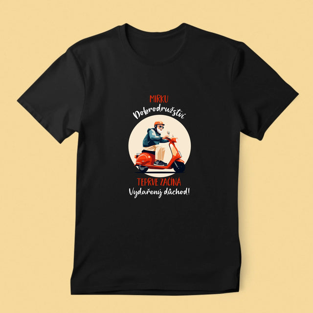 Jméno A Nápis: Dobrodružství Teprve Začíná - Pánské Tričko