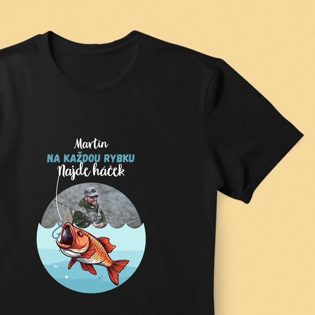 Fotka A Textem: Najde Háček - Pánské Tričko