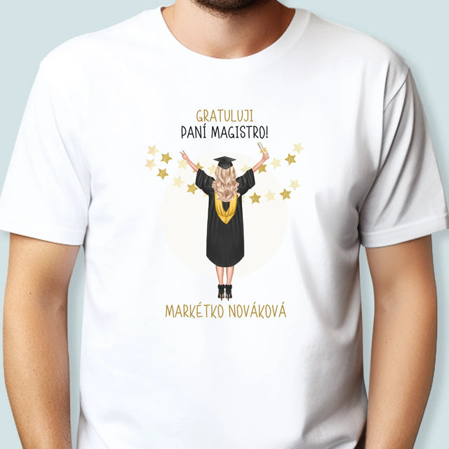 Designér Postav: Jsi Magistra - Pánské Tričko