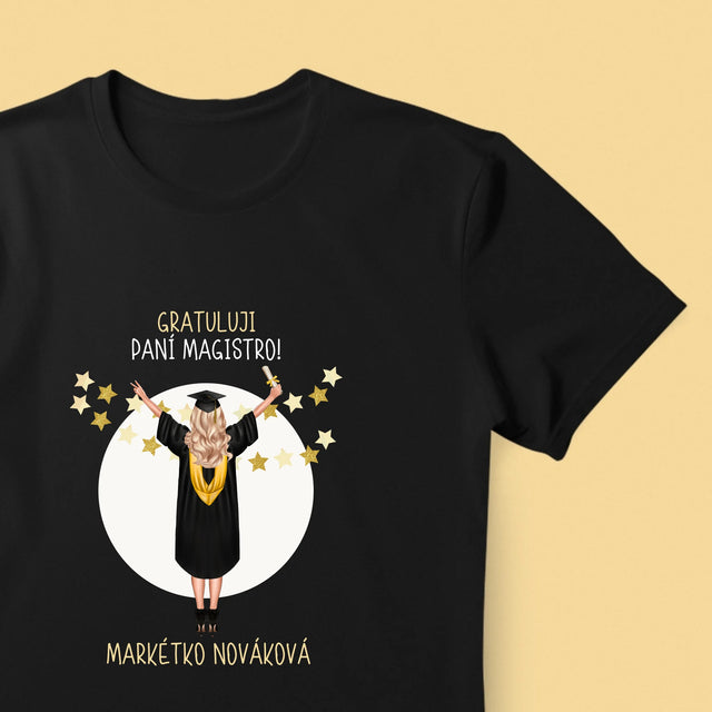 Designér Postav: Jsi Magistra - Pánské Tričko