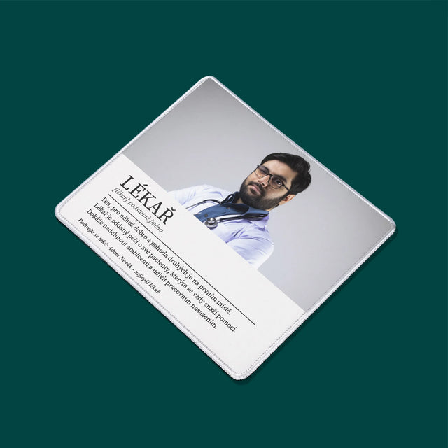 Fotka A Textem: Lékař Definice - Podložka Pod Myš