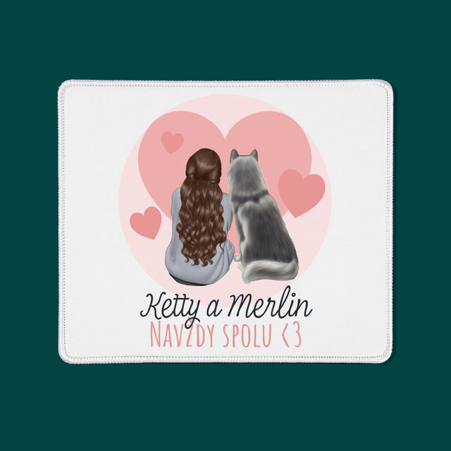 Designér Postav: Psí Přítel - Podložka Pod Myš