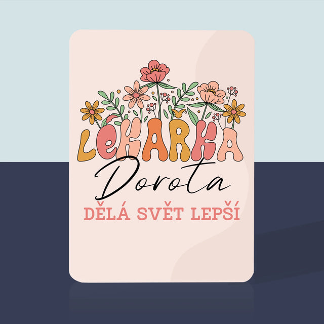 Jméno A Nápis: Lékařka - Hrací Karty