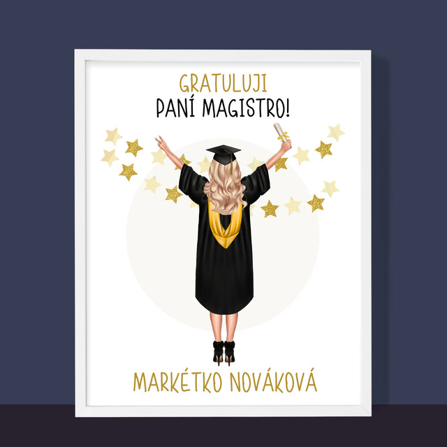 Designér Postav: Jsi Magistra - Tisk V Rámečku