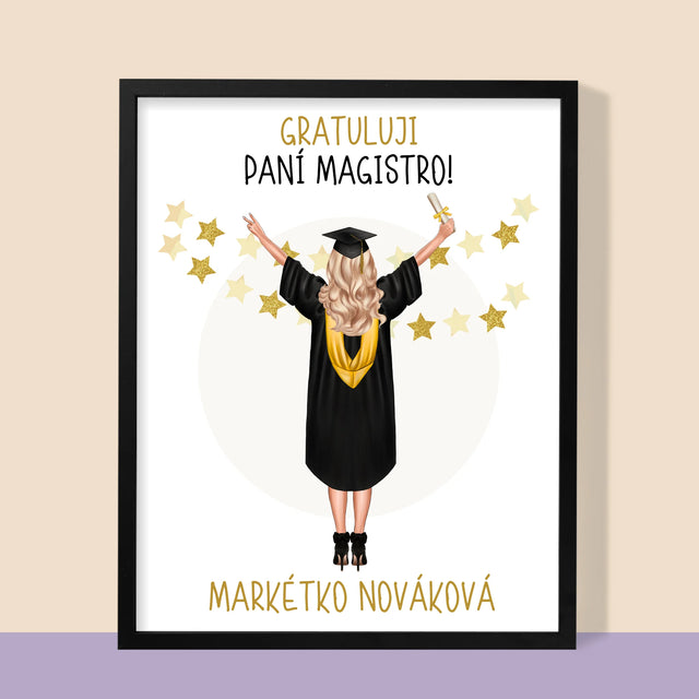 Designér Postav: Jsi Magistra - Tisk V Rámečku