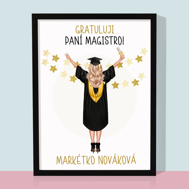 Designér Postav: Jsi Magistra - Tisk V Rámečku