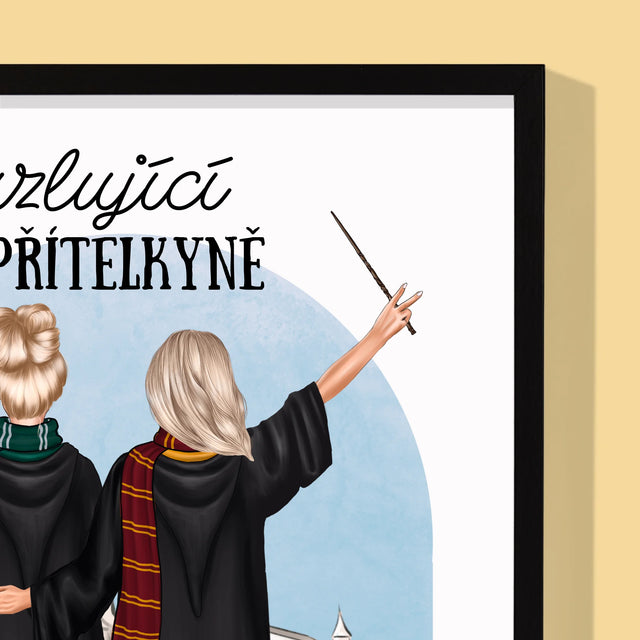 Designér Postav: Okouzlující Přítelkyně - Tisk V Rámečku