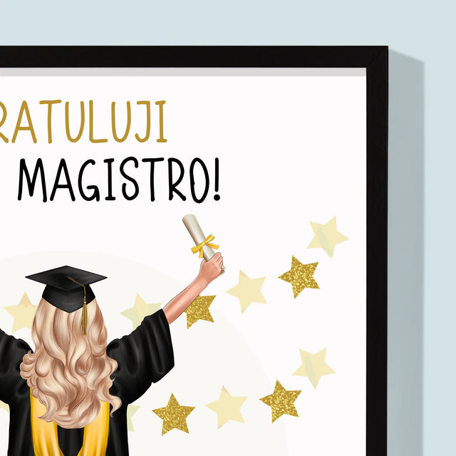 Designér Postav: Jsi Magistra - Tisk V Rámečku