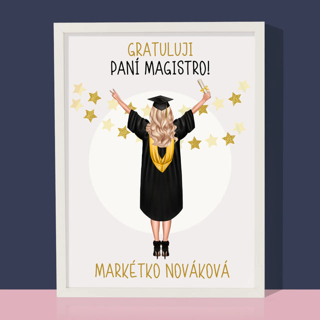 Designér Postav: Jsi Magistra - Tisk V Rámečku