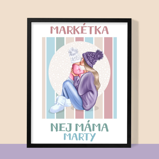 Designér Postav: Nej Máma - Tisk V Rámečku