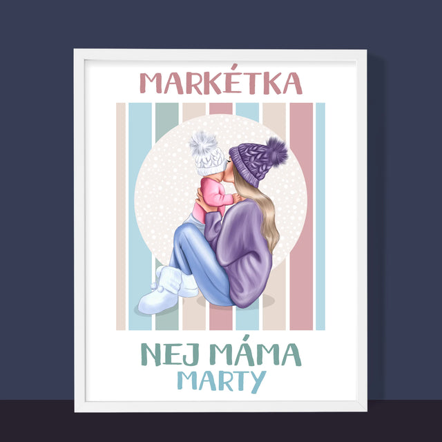 Designér Postav: Nej Máma - Tisk V Rámečku