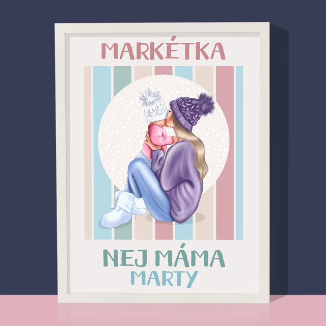 Designér Postav: Nej Máma - Tisk V Rámečku