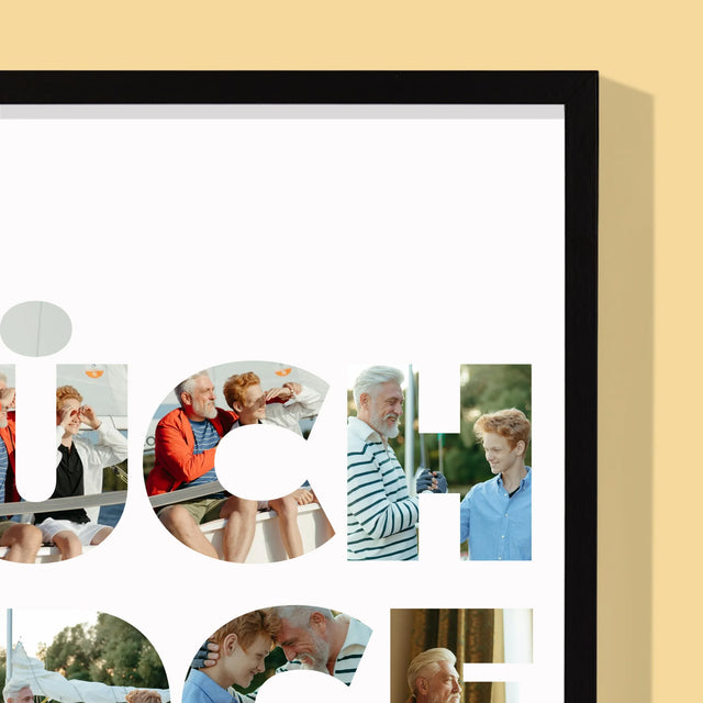 Slovo Z Fotek: Důchodce - Tisk V Rámečku