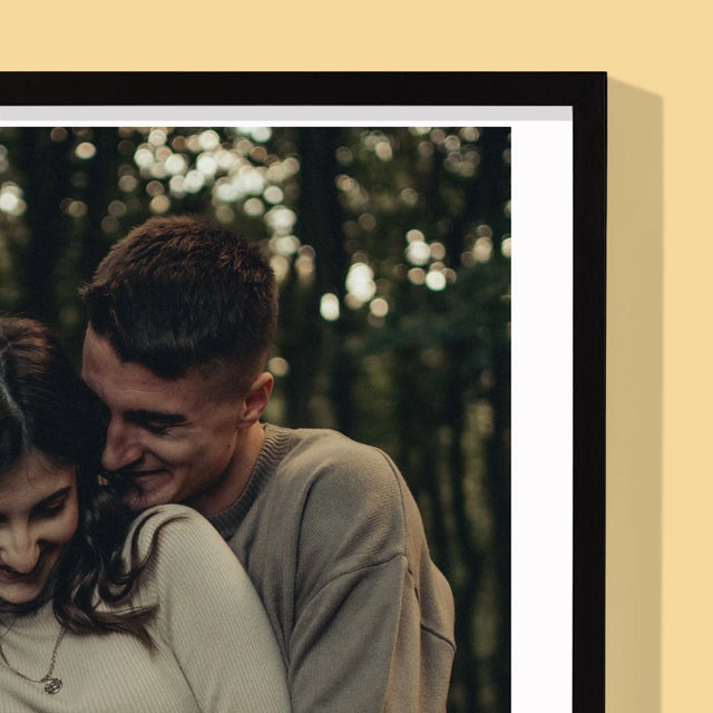 Fotka A Textem: Spotify S Kódem Qr - Tisk V Rámečku