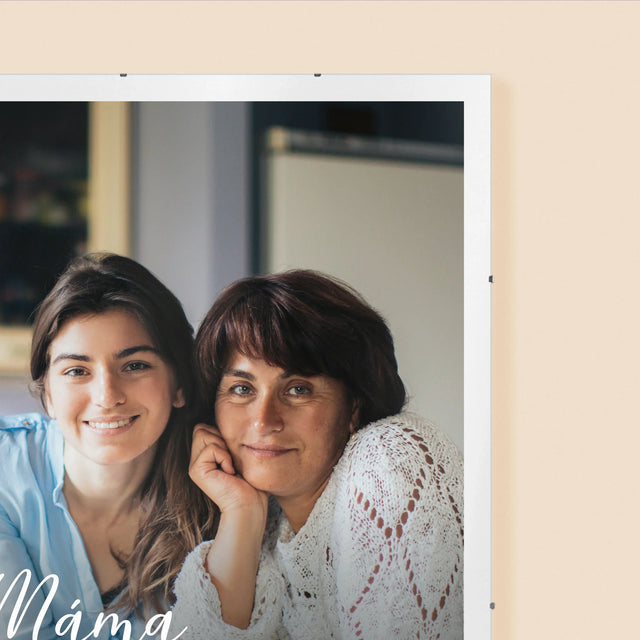Fotografie a popisek: Definice maminky - personalizovaný plakát | CZ