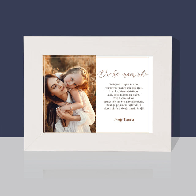 Fotka A Textem: Drahá Maminko - Fotorámeček