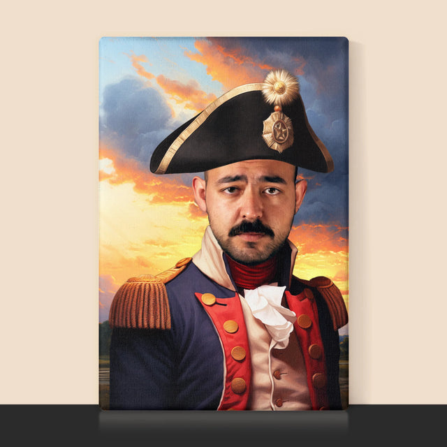 Královský Portrét: Generál - Tisk V Rámečku